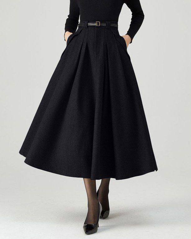 دامن-فوتر-پلیسه-دار