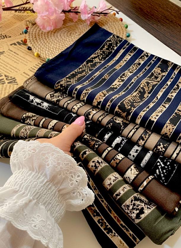 روسری-سیا-اسکارف-پاییزه