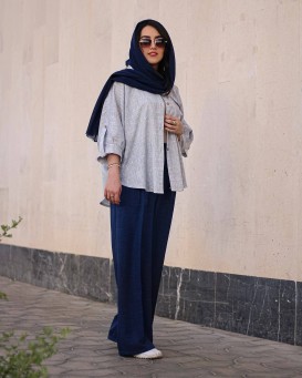 شومیز شلوار اسپرت مهگل