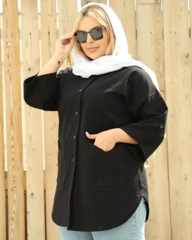 مانتو طرح جیب لاله