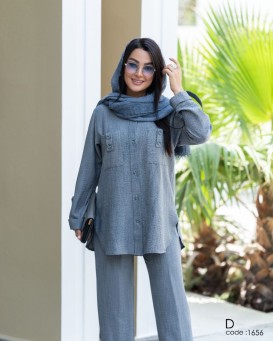 مانتو شلوار زنانه مدل زیوا