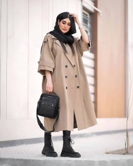 مانتو بلند مدل تیارا