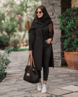 مانتو یقه انگلیسی مدل هلما