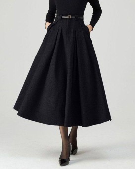 دامن فوتر پلیسه دار