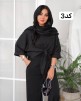 شومیز-تک-مشکی-گره-ای