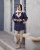 مانتو-دو-یقه-ترکیبی