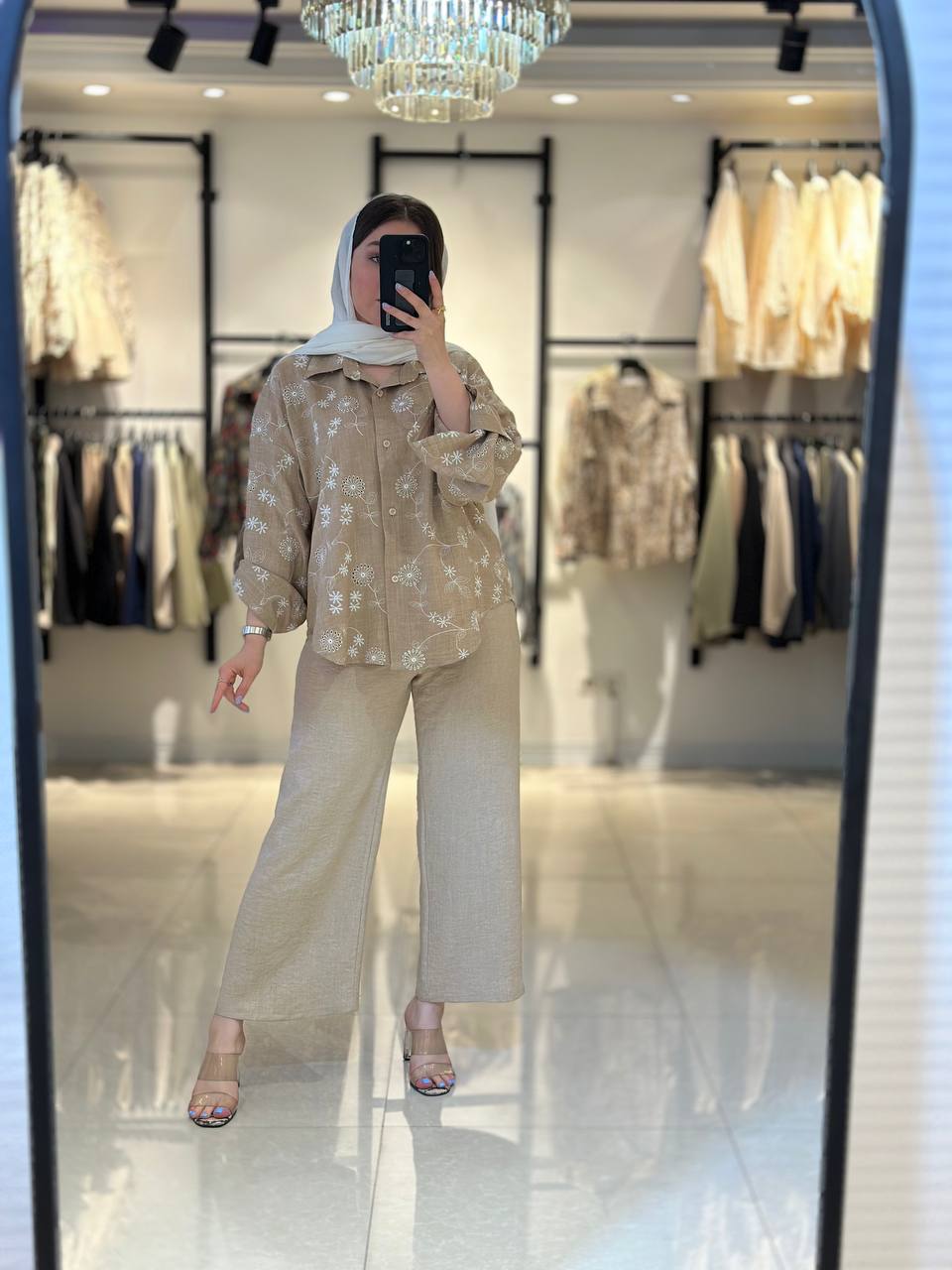 شومیز-شلوار-سوزن-دوزی