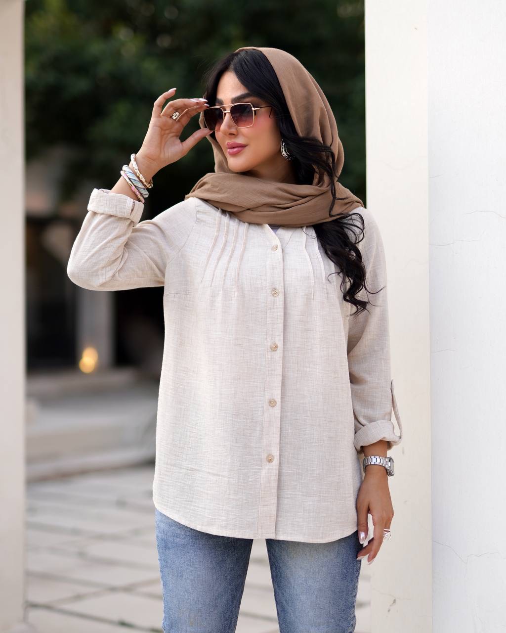 شومیز-مدل-داماسک