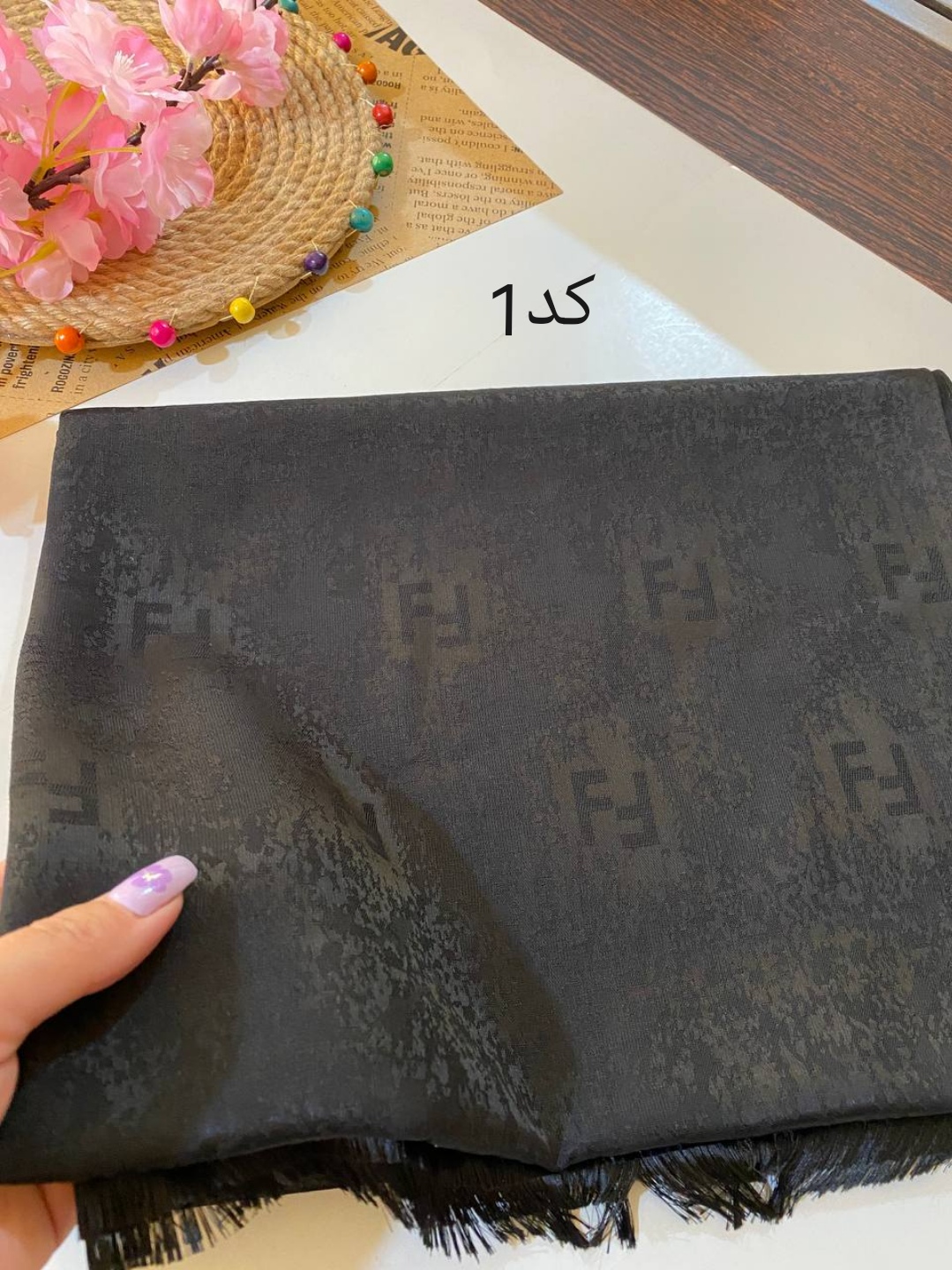 شال-ژاکارد-ابریشم-پاییزه