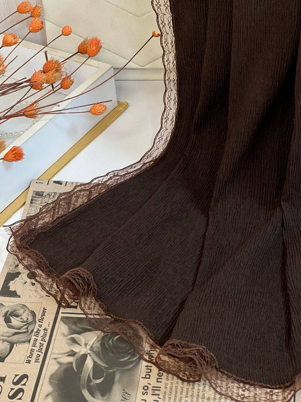 شال-پلیسه-برشکا-دور-دانتل