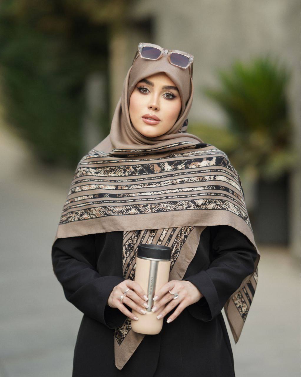 روسری-سیا-اسکارف-پاییزه