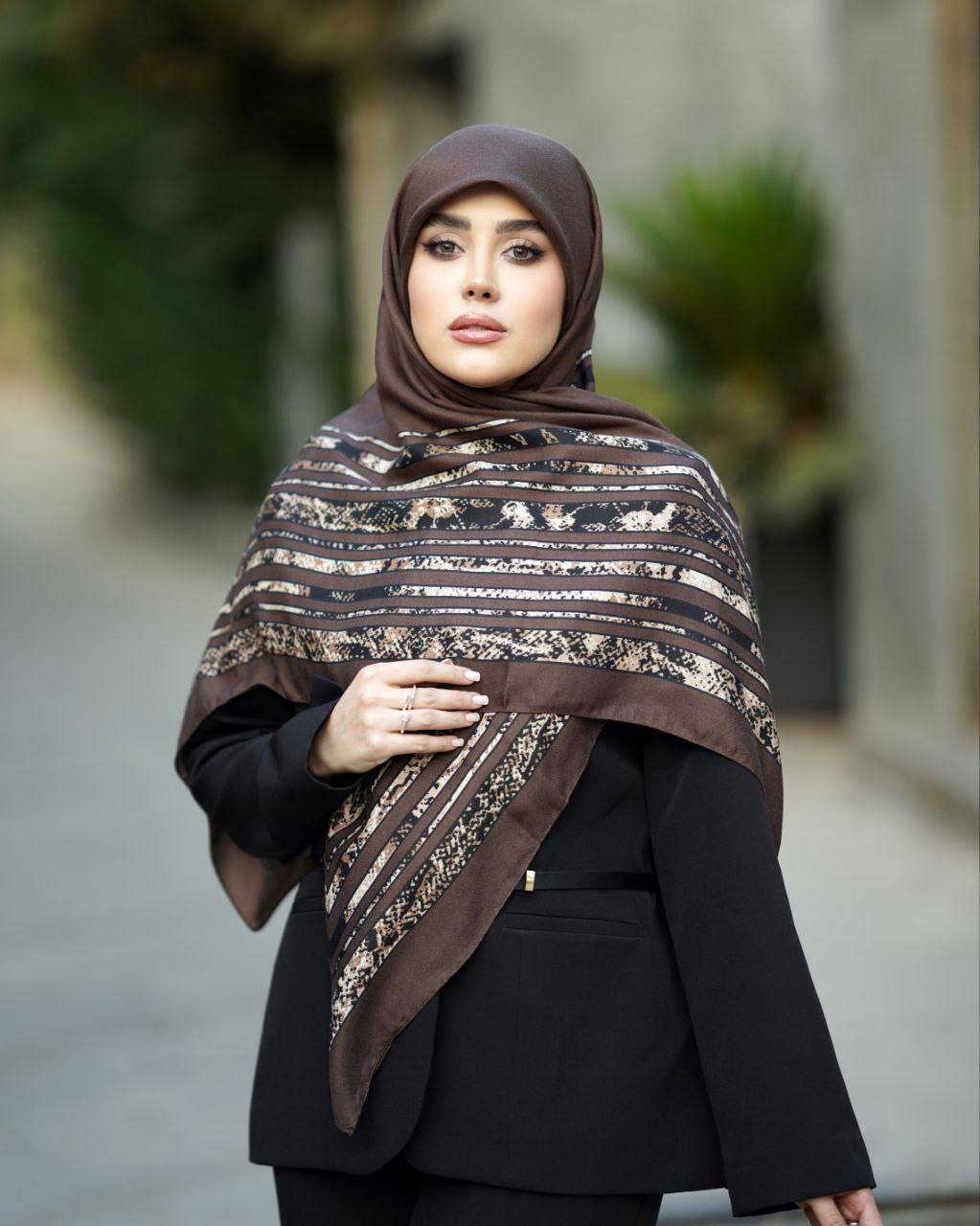 روسری-سیا-اسکارف-پاییزه