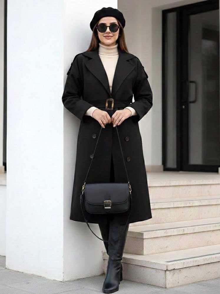 ترنج-کت-کمربنددار-مدل-لیا