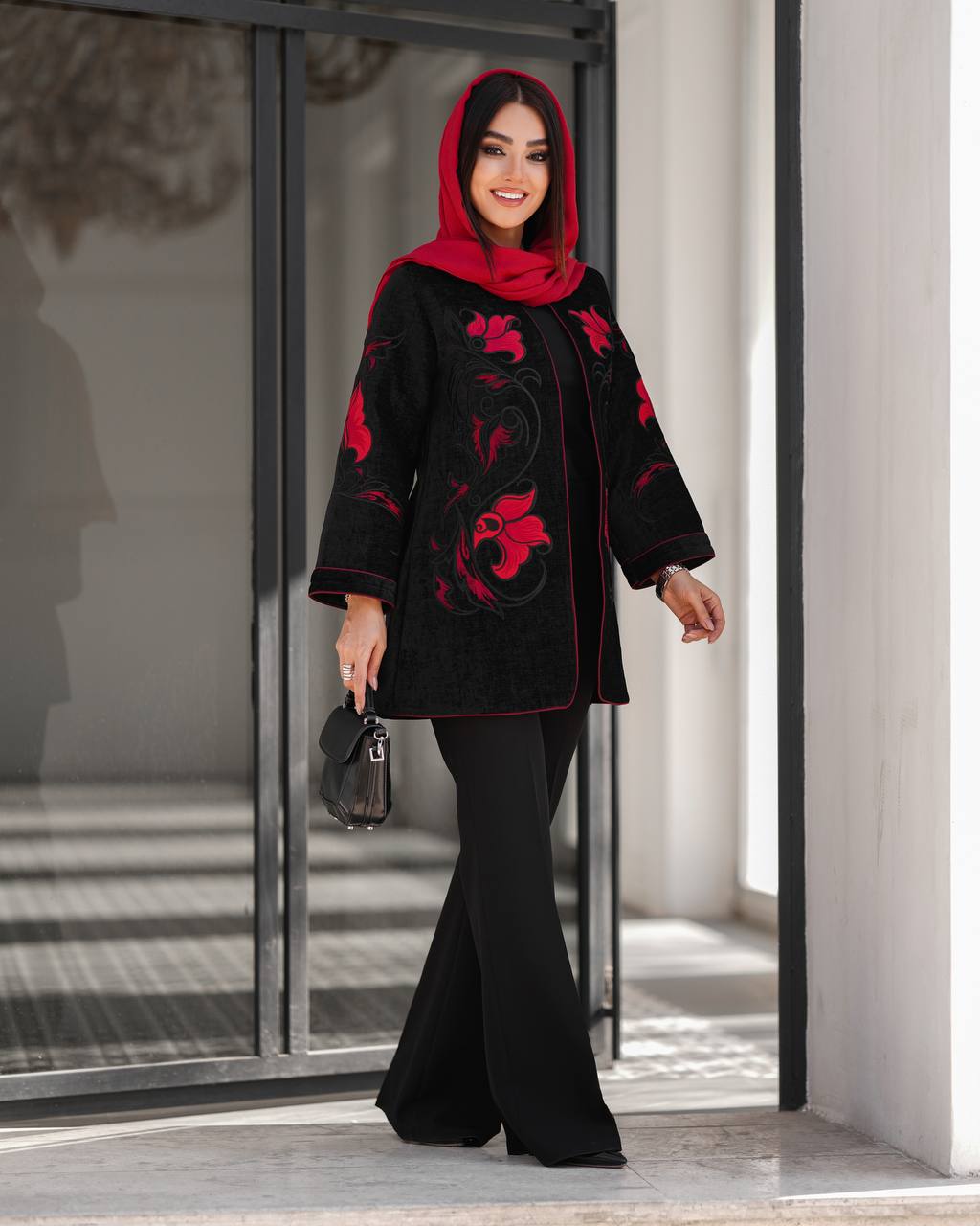 مانتو-زنانه-گلدوزی-مدل-یلدا