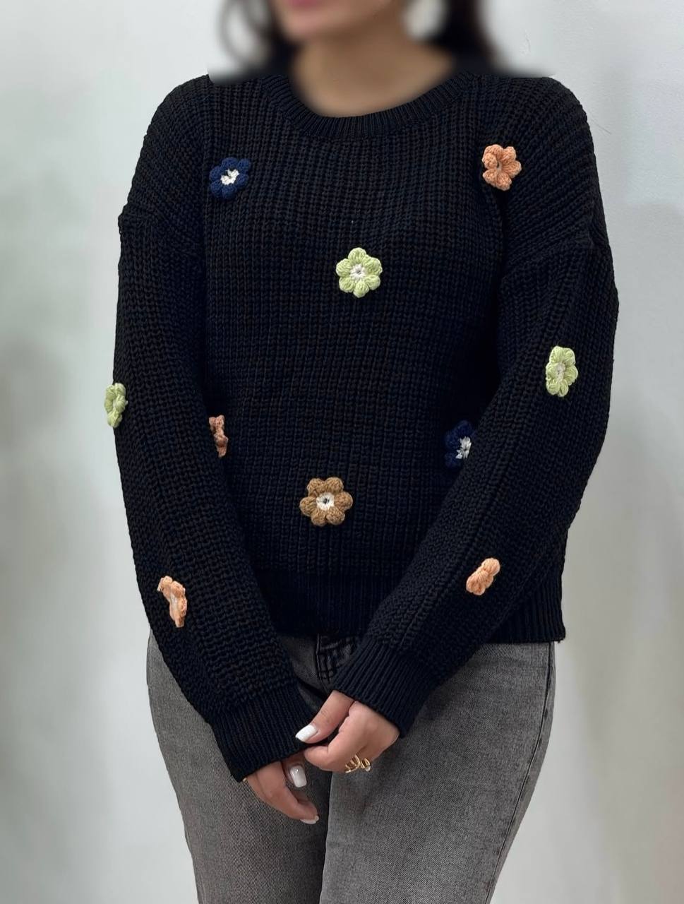 بلوز-بافت-گلدار-مدل-آلاله