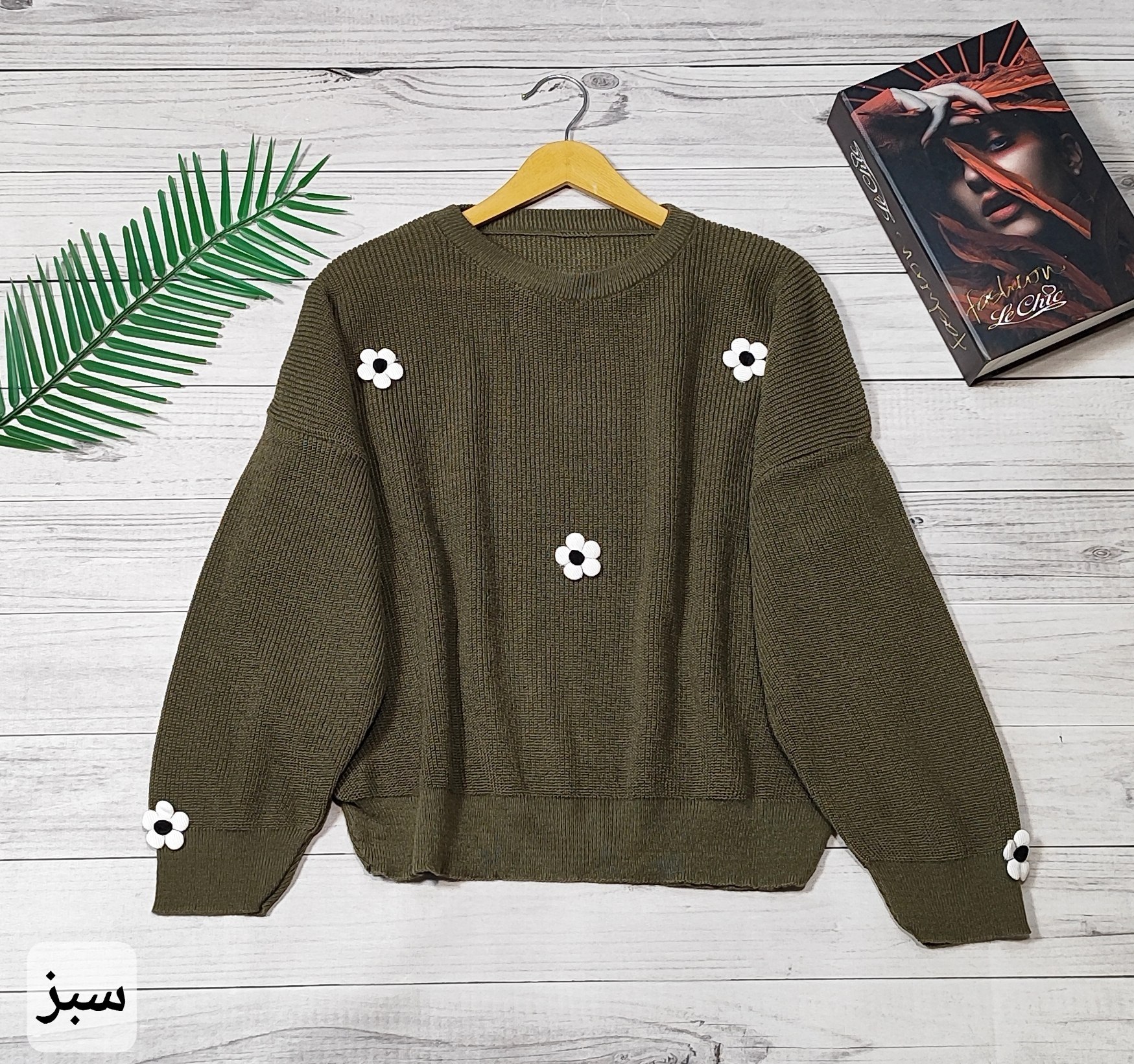 بلوز-بافت-گلدار-مدل-آلاله