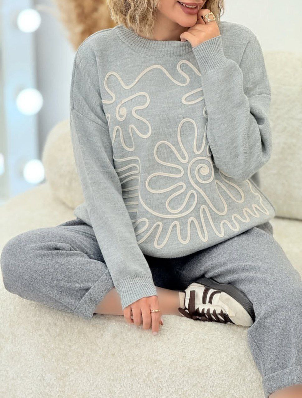 بلوز-بافت-مدل-گل