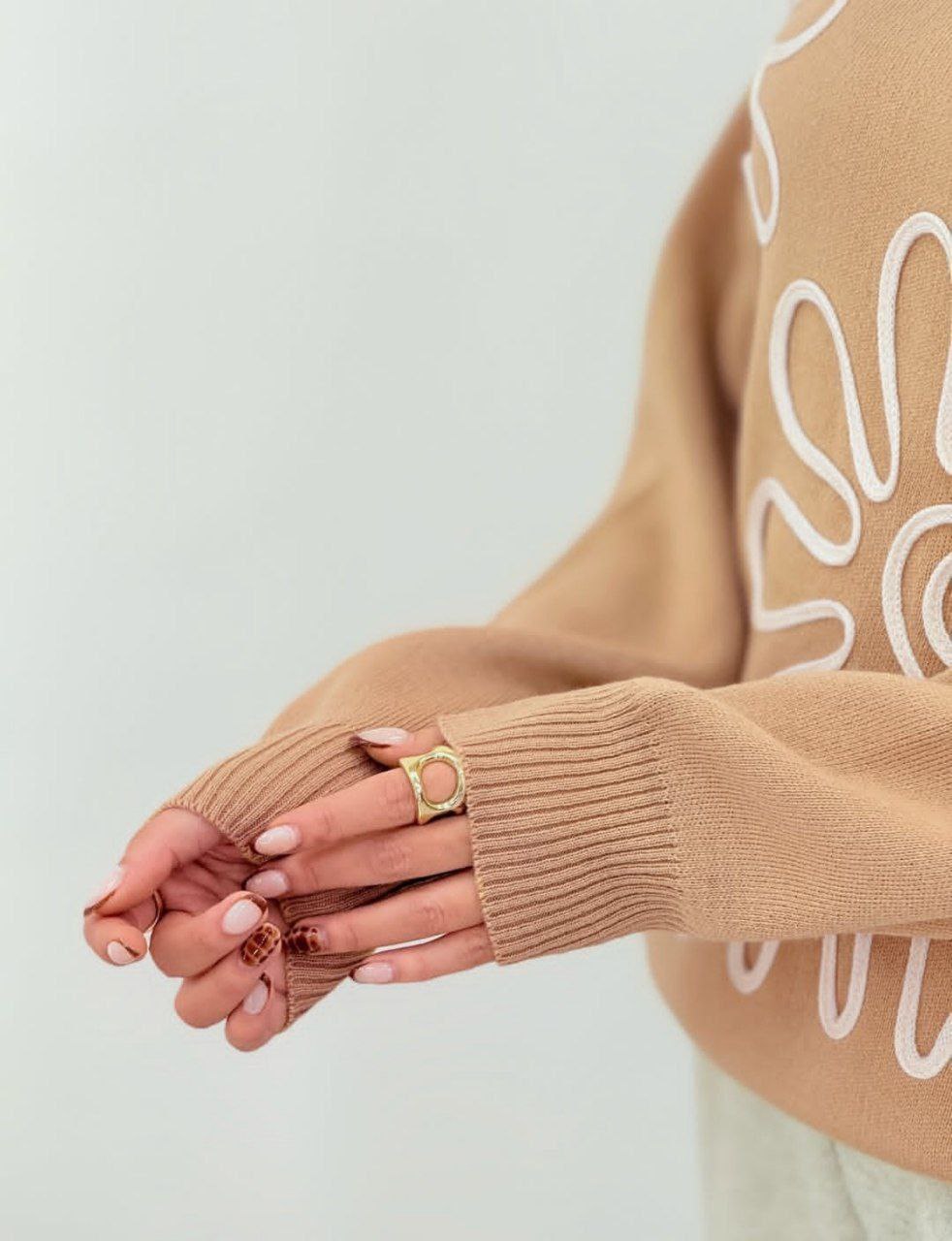 بلوز-بافت-مدل-گل