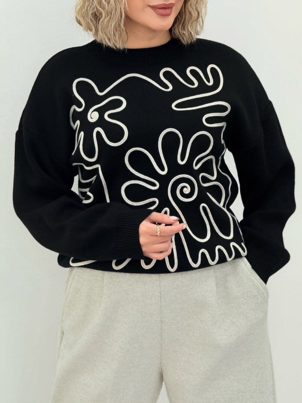 بلوز-بافت-مدل-گل