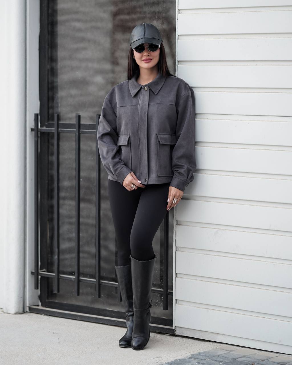 بامبر-جکت-دو-جیب-مدل-لیزا