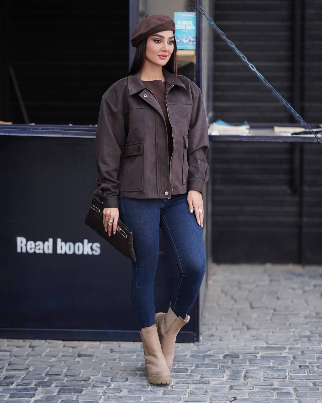 بامبر-جکت-دو-جیب-مدل-لیزا