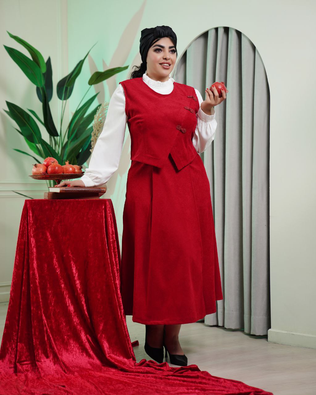 ست-دو-تکه-یلدایی-سایز-بزرگ