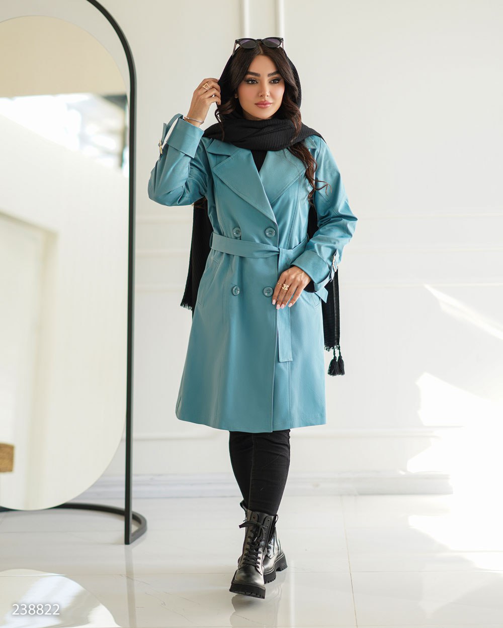 بارانی-کتان-زارا-مدل-بهارام