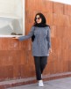 مانتو-زنانه-یقه-ایستاده-مدل-آرشین