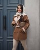 مانتو-دو-یقه-ترکیبی