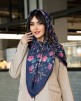 روسری-نخی-سیا-اسکارف-دور-دستدوز